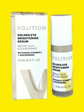 Volition Golden Eye Brightening Serum Vitamin C & Niacinamide 15ml *BNIB